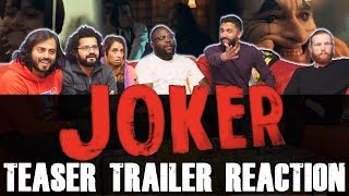 Joker Teaser Trailer Reaction [upl. by Eniawed]