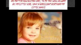 Blessed Birthday Wishes For Daughter From Mom amp Dad Parents Happy B’Day Greetings vIDEO 2015 2014 Sh [upl. by Ahsienal21]