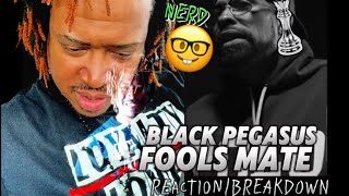 YOU CANT BEAT NERDS AT RAP BLACK PEGASUS FOOLS MATE REACTION [upl. by Oeniri298]