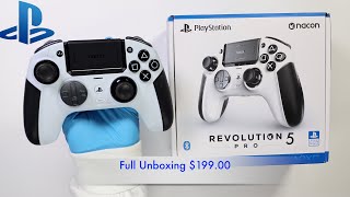 Nacon Revolution 5 Pro PS5 Hall Effect Controller  Full Unboxing [upl. by Nnaecyoj]