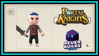 Creating My NEW Warrior Character  Portal Knights  2024 [upl. by Olympia110]