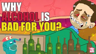 Why Alcohol Is Bad For You  Side Effects Of Alcohol  The Dr Binocs Show  Peekaboo Kidz [upl. by Damiano]