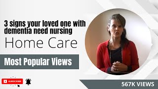 Top 3 signs your loved one with dementia needs nursing home care [upl. by Alberik]