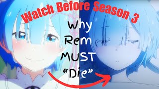 The Point of Rem  A Re Zero Character Analysis and Summary  Watch before S3 [upl. by Aissila]