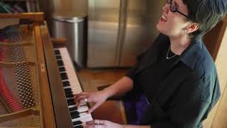 VANESSA ZAMORA — CONTRACORRIENTE PIANO VERSION — LIVE FROM STUDIO A SONIC RANCH STUDIOS [upl. by Neellek]