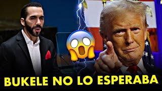 Donald Trump envía un contundente mensaje a Bukele tras su victoria en EEUU 🤯 [upl. by Ellohcin327]