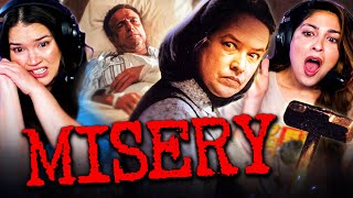 Misery 1990 Movie REACTION FIRST TIME WATCHING [upl. by Tulley147]