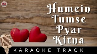 HUMEIN TUMSE PYAR KITNA  KARAOKE TRACK  KISHORE KUMAR  RDBURMAN  ROMANTIC SONG  SANAM [upl. by Haines]