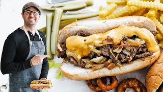 The Best Philly Cheesesteak Recipe [upl. by Raffarty]