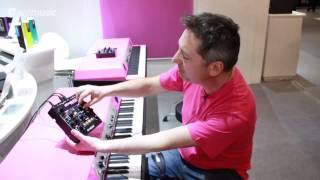 Musikmesse 2014  Waldorf Music Streichfett Synthesizer [upl. by Nafri]