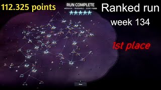 Slipways v 13  Ranked run week 134  112325 points finished 1st [upl. by Lebiralc]