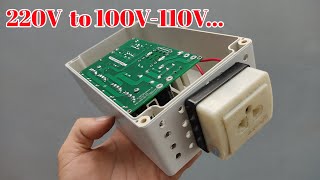 i make converter 220v to 100v110v of the future [upl. by Ecaroh]