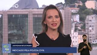 Jair Renan Bolsonaro é indiciado pela Polícia Civil [upl. by Crispas340]