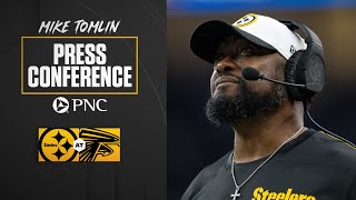 Coach Tomlin Press Conference Week 1 at Falcons  Pittsburgh Steelers [upl. by Avra]