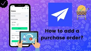 How to add a purchase order on Invoice2go [upl. by Ahsoem983]