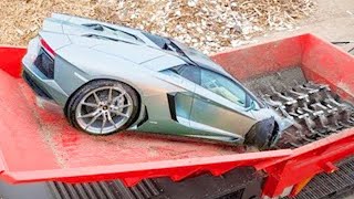 Extreme Dangerous Car Crushing Scrapping With Crusher amp Excavator in Action Modern Shredder Machine [upl. by Christenson557]