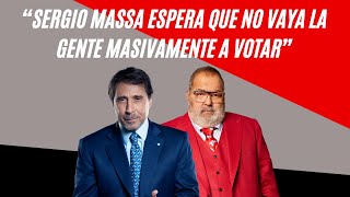 El Pase de Feinmann y Lanata “Sergio Massa espera que no vaya la gente masivamente a votar” [upl. by Skurnik]