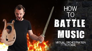 Battle Music Tutorial  How to Battle Music Part 1 battlemusic tutorial virtualorchestration [upl. by Slyke208]