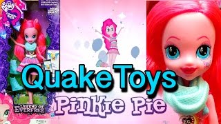 New My Little Pony Equestria Girls Legend of Everfree Pinkie Pie Geo MLP Zapcode QuakeToys [upl. by Lovett]