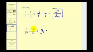 Dividing Fraction  Positive Only [upl. by Ettevets725]