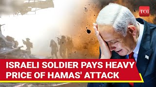 Hamas Bleeds IDF In Gaza Israeli Soldier Injured In Fierce Fighting  Ally Shares Dramatic Video [upl. by Cynde]