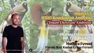 MUTIARA FERUNISHARING PENGALAMAN PASTORAL RD TEDY DASKELY [upl. by Ecnarretal502]