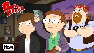 Steve and Snots Wild Booze Run Clip  American Dad  TBS [upl. by Aicirtan102]