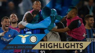 LAZIO 23 INTER  HIGHLIGHTS  Matchday 38  Serie A TIM 201718 [upl. by Annatsirhc]