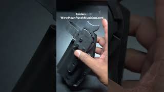 Check out our level 2 light bearing holster Cronus  WwwHeartPunchMunitionscom [upl. by Ytima899]