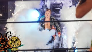 AEW FANS SING JUDAS AS LE CHAMPION MAKES HIS WAY TO THE RING  AEW DYNAMITE JERICHO CRUISE EDITION [upl. by Relyc]