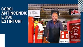 Corsi antincendio e uso degli estintori informazioni utili [upl. by Filippa]