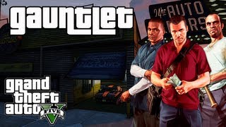 Grand Theft Auto 5 GTA V Gauntlet Mission 13 Find All 3 Muscle Car Locations 100 COMPLETION [upl. by Girhiny]