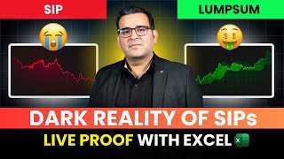 SIP Vs LUMPSUM Explained With Excel Sheet  Mutual Funds for Beginners  Sanjay Kathuria [upl. by Idurt825]