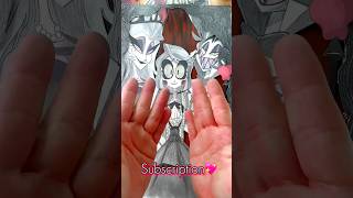 Hazbin👪Charlie❌Family Drawing✨hazbinhotel art shorts [upl. by Yxel]