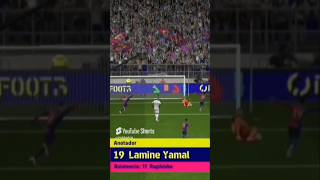 Lamine Yamal golden boy 2024 felicitats efootball football fcbarcelona [upl. by Ecniv]