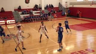 Boys Varsity Basketball Baldwinsville VS Whitesboro 1192019 [upl. by Refinnaej947]