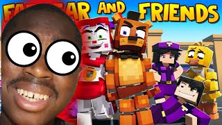 FAZBEAR AND FRIENDS THE MOVIE  FNAF Animation  ZAMination 🔴LIVE REACTION🔴 [upl. by Amati]