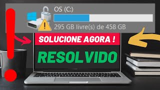 Porque aparece uma exclamação no disco quotCquot do meu computador  💻 notebook computer [upl. by Janessa100]