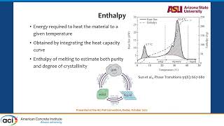 Differential Scanning Calorimetry in the Study of the Influence of Phase Change Materials [upl. by Rehpotsirh]