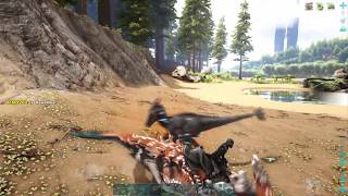 ARK Survival Evolved Velonasaur vs Titanosaur [upl. by Azral36]