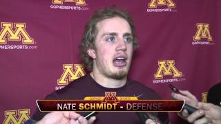 Gopher Mens Hockey Prepares for Denver Series [upl. by Medovich]