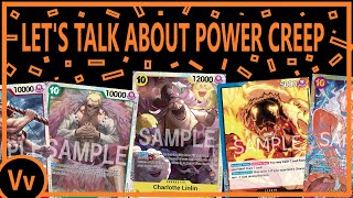 One Piece TCG Lets Talk About Power Creep [upl. by Lavelle]