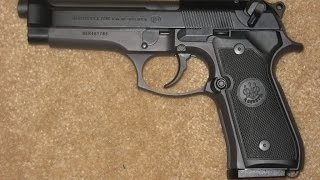 Pietro Beretta mod98 calibro 9x21 imi slow motion [upl. by Caswell462]