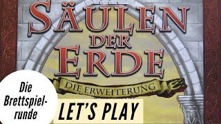 Die Säulen der Erde  Let´s Play  6 Spieler  Kosmos  Ken Follett [upl. by Felipe]