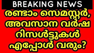 Kerala MG Calicut Kannur KTU KUHS  Cusat university Exam latest News today I ExamTime table [upl. by Ilrahc]