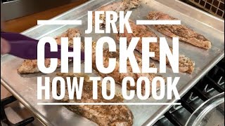 How to Cook Jerk Chicken Breasts with an easy recipe cooking chicken jamaicanfood [upl. by Carilla]