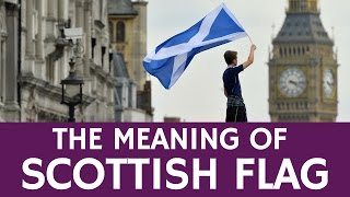 Meaning of the Scottish Flag Saltire – Quick Facts about Scotland [upl. by Akirat]