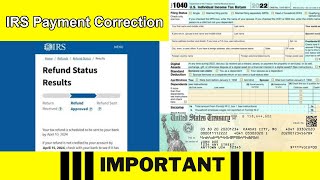 IRS How to Fix Misapplied Estimated Tax Payment Year Direct Pay Correction Guide [upl. by Anoi]