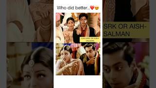 ShahrukhJuhi or SalmanAish Which performance you like [upl. by Aja]