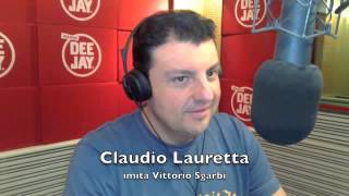 Claudio Lauretta imita Vittorio Sgarbi [upl. by Bronez]